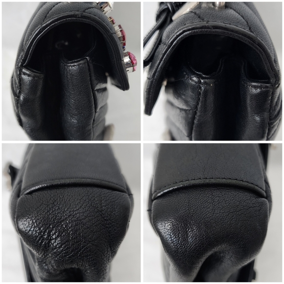 Auth LMT YSL Saint Laurent Patchwork Monogram College Bag - Picture 13 of 13